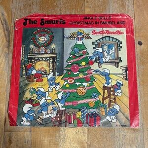 The Smurfs Jingle Bells and Christmas in Smurfland Record